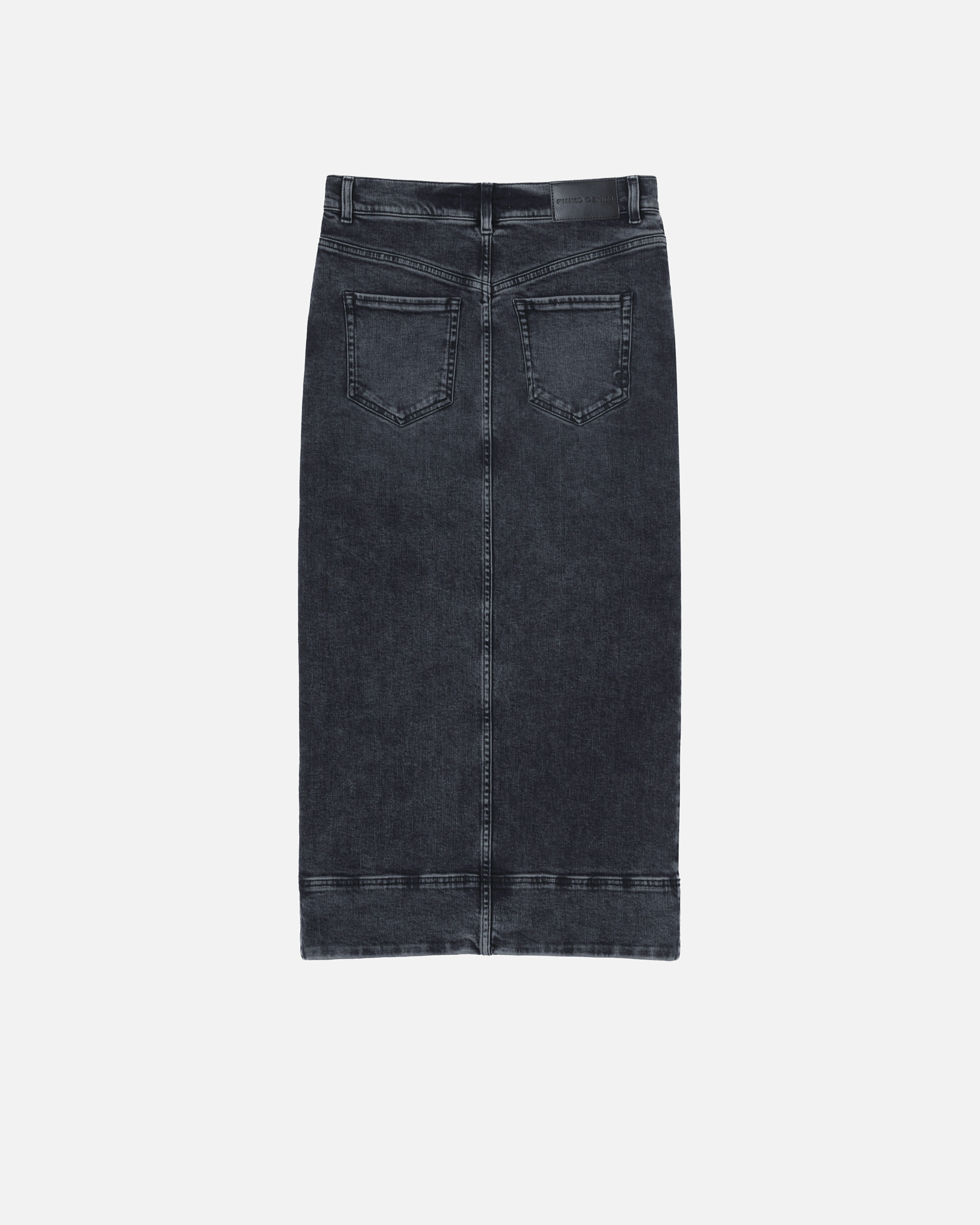 Maxi gonna denim dark grey 103903A20U PJY PINKO Dark grey 