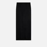 Gonna lunga in satin con spacco sul retro 104173A24V Z99 PINKO Nero limousine 