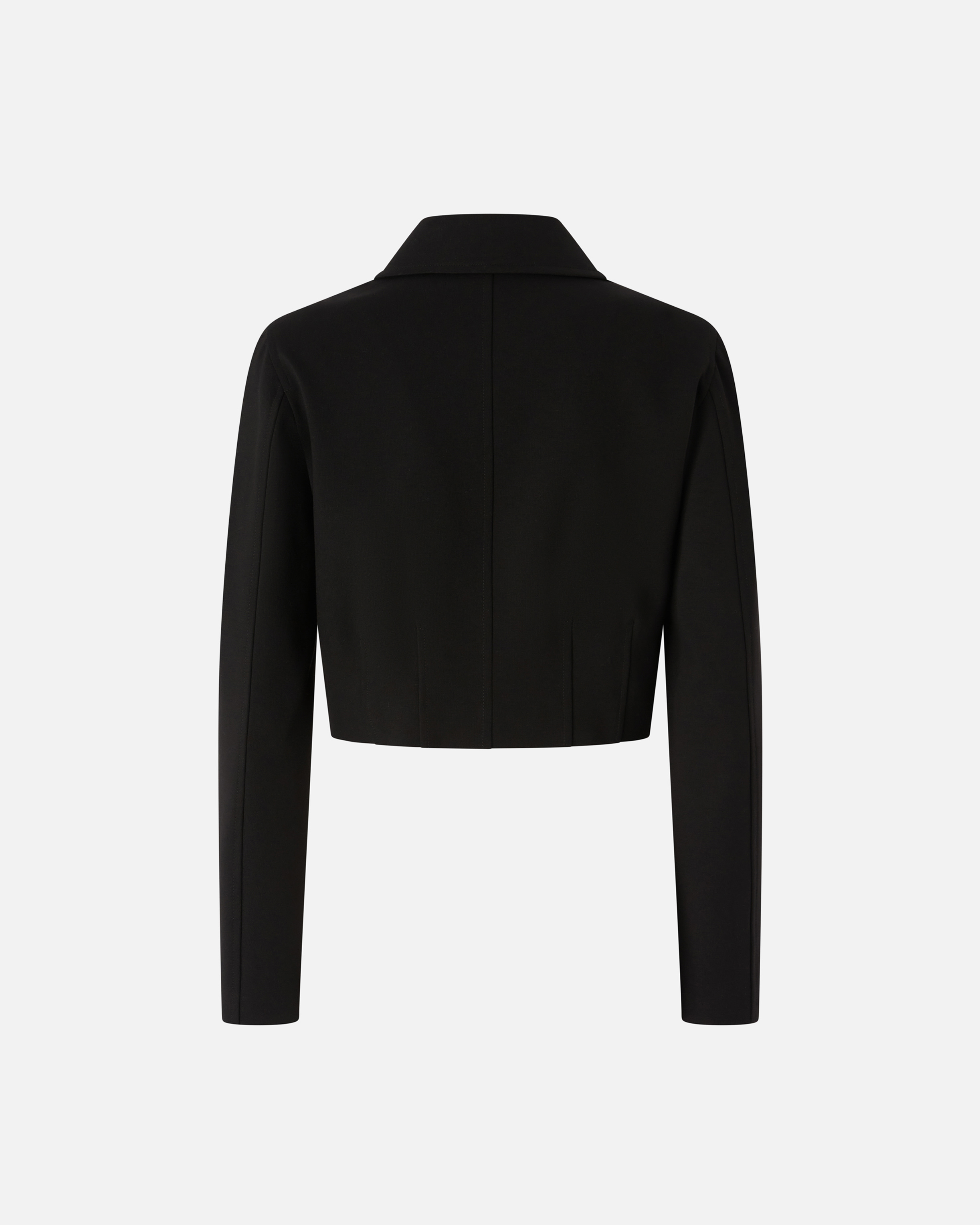 Giacca corta monopetto punto stoffa 104221A15M Z99 PINKO Black 