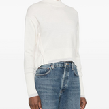 Maglia asimemetrica 104553A235 Z06 PINKO White 
