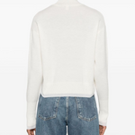 Maglia asimemetrica 104553A235 Z06 PINKO White 