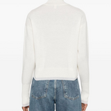 Maglia asimemetrica 104553A235 Z06 PINKO White 
