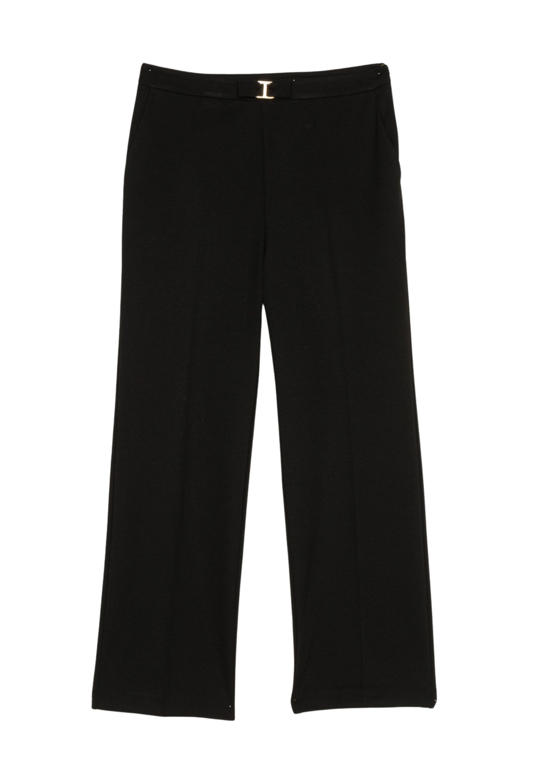 Pantalone in misto viscosa 242TT2048 00006 TWIN SET Black 