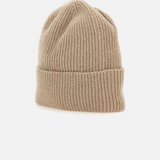 Berretto in misto lana vergine CFWOAC0331MRUF0659 8925 WOOLRICH Feather beige 