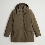 Cappotto in Softshell CFWOOU0792MRUT3496 614 WOOLRICH Dark green 