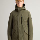Cappotto in Softshell CFWOOU0792MRUT3496 614 WOOLRICH Dark green 