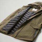 Cappotto in Softshell CFWOOU0792MRUT3496 614 WOOLRICH Dark green 