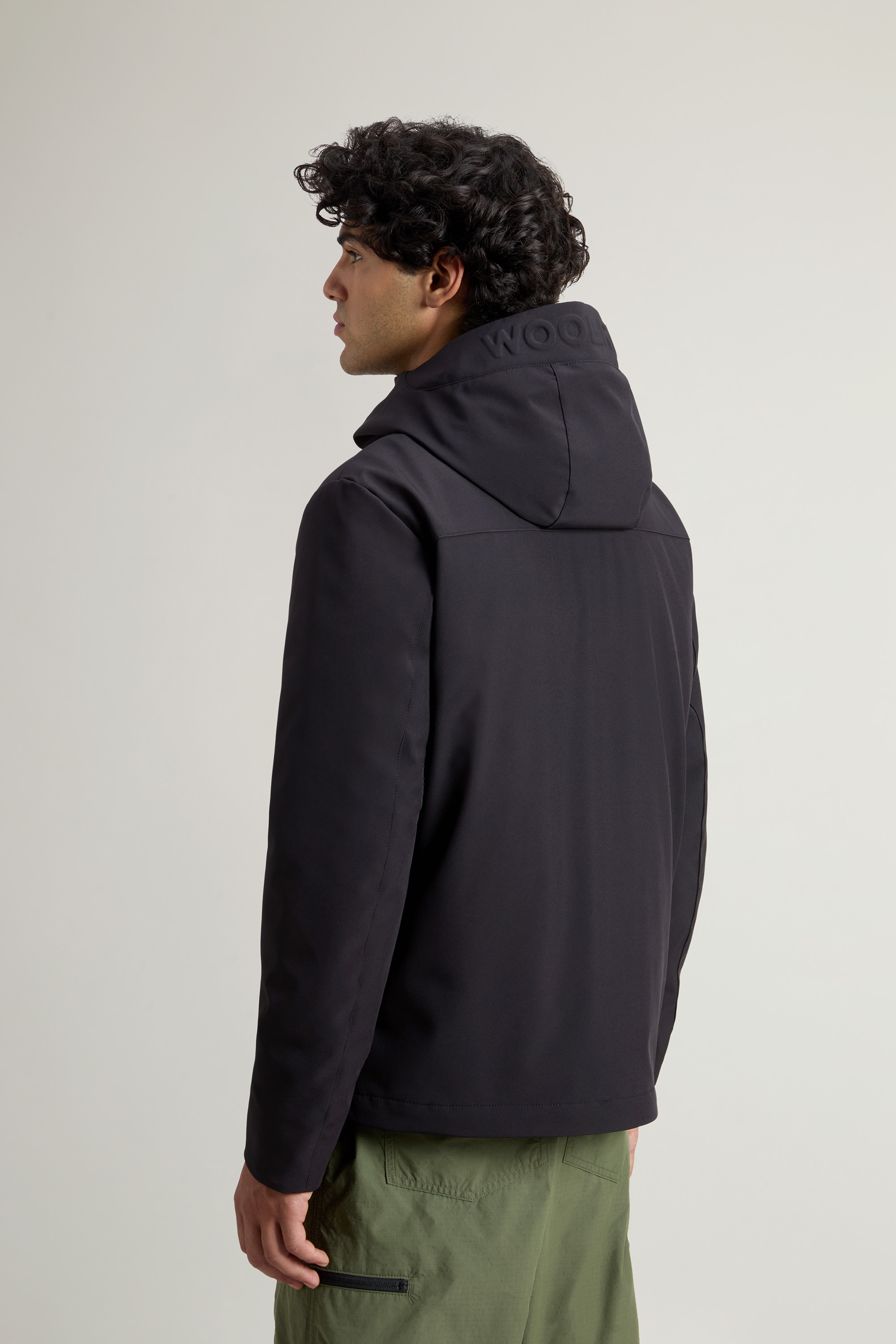 Giacca in Softshell CFWOOU1047MRUT3496 100 WOOLRICH Black 