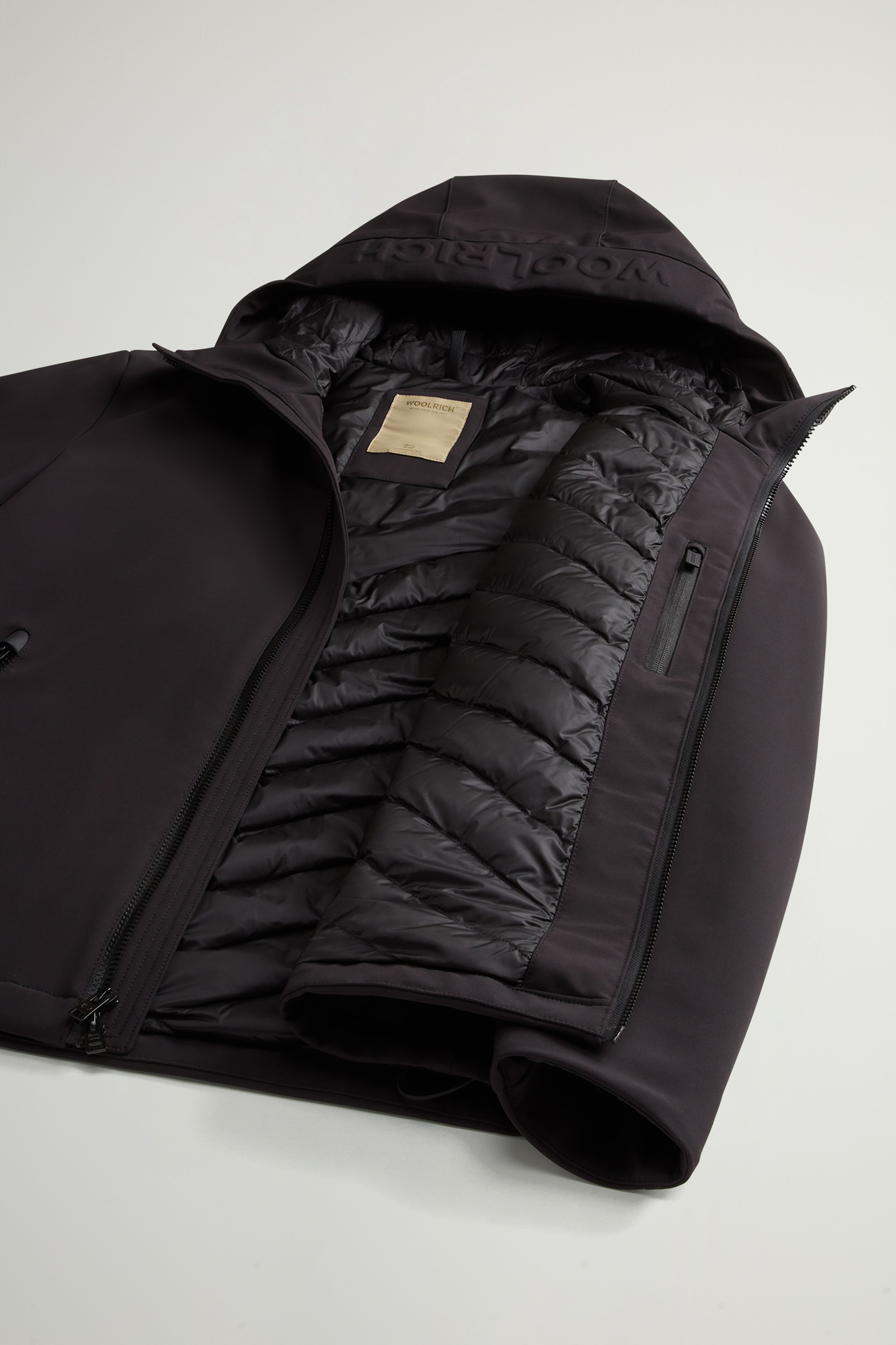 Giacca in Softshell CFWOOU1047MRUT3496 100 WOOLRICH Black 
