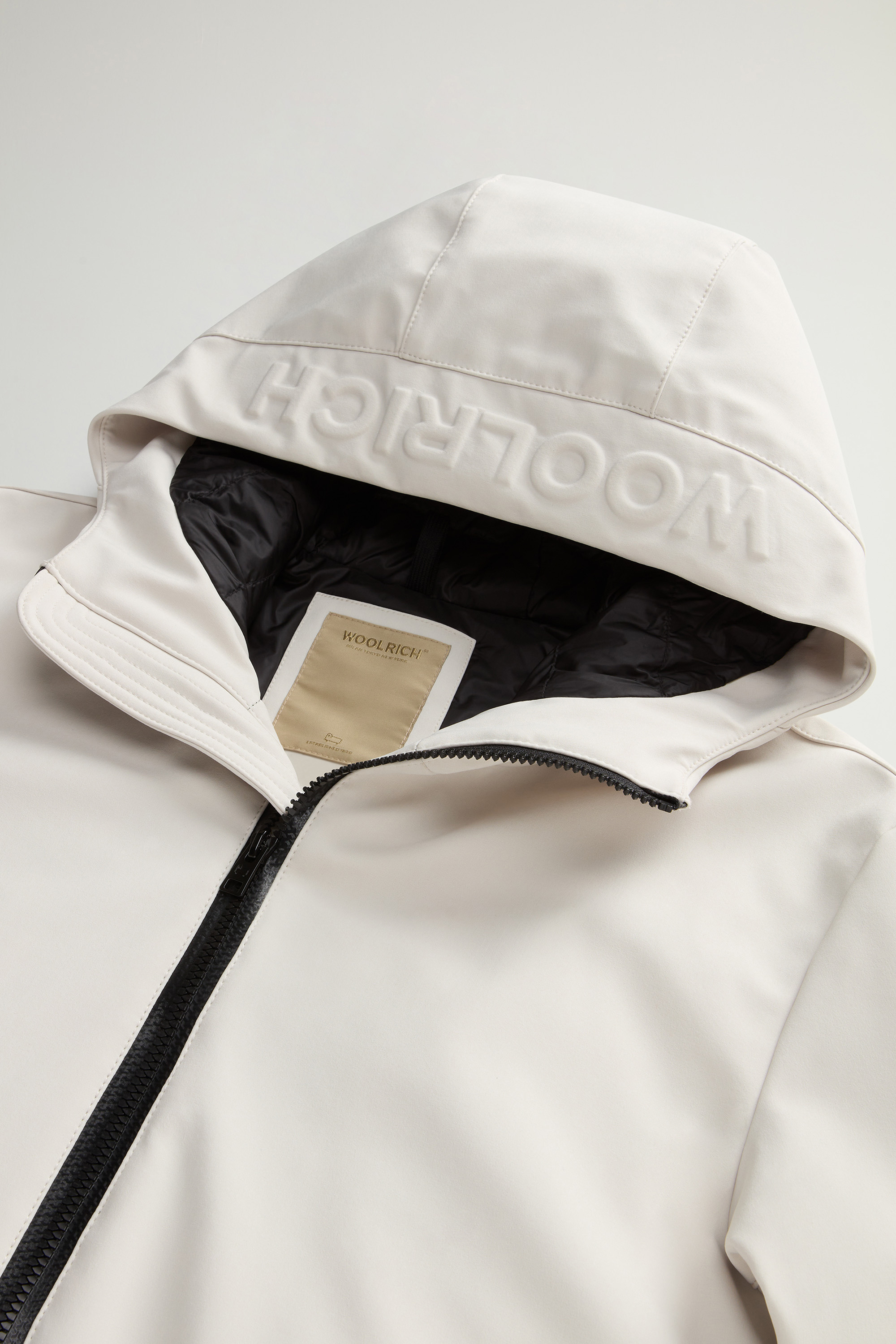 Giacca in Softshell CFWOOU1047MRUT3496 811 WOOLRICH Sand rock 