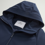 Parka in Softshell CFWWOU0889FRUT3496 3989 WOOLRICH Melton blue 