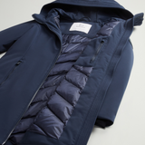 Parka in Softshell CFWWOU0889FRUT3496 3989 WOOLRICH Melton blue 