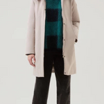 Trench in tessuto tecnico con cappuccio staccabile CFWWOU0890FRUT3496 7404 WOOLRICH Oxford tan 