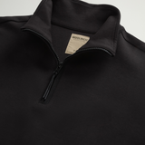 Felpa in misto cotone a collo alto CFWWSW0136FRUT3865 100 WOOLRICH Black 