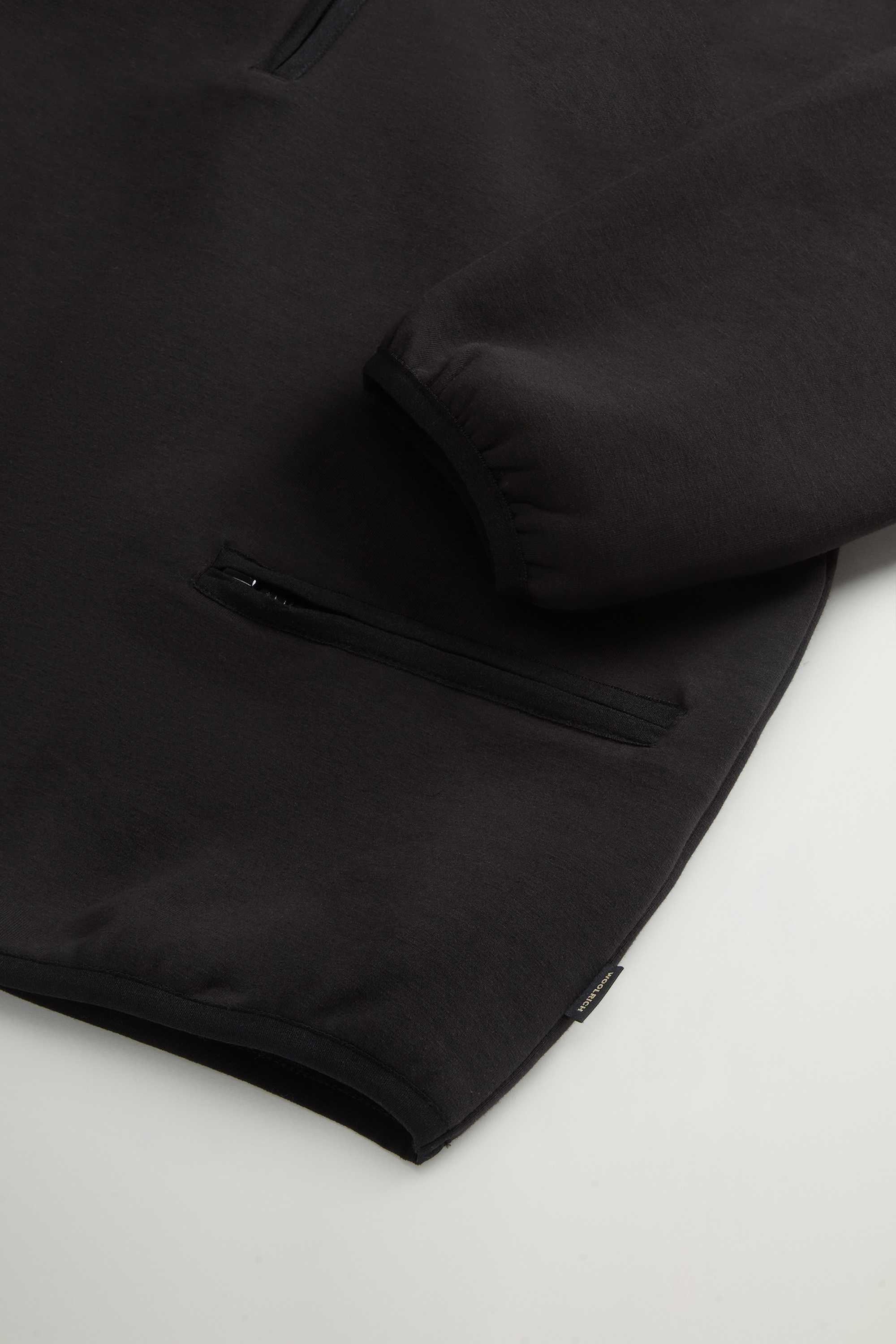 Felpa in misto cotone a collo alto CFWWSW0136FRUT3865 100 WOOLRICH Black 