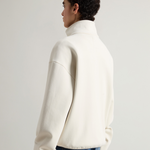 Felpa in misto cotone a collo alto CFWWSW0136FRUT3865 8743 WOOLRICH Milky cream 
