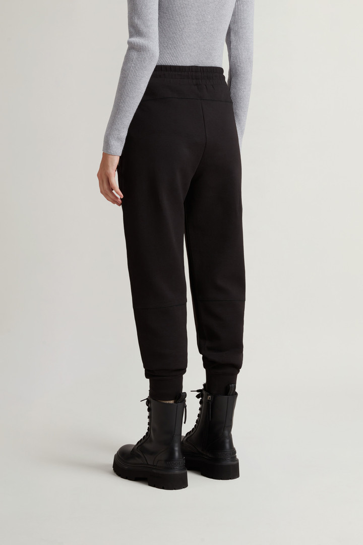 Pantaloni in misto cotone felpato CFWWTR0183FRUT3865 100 WOOLRICH Black 
