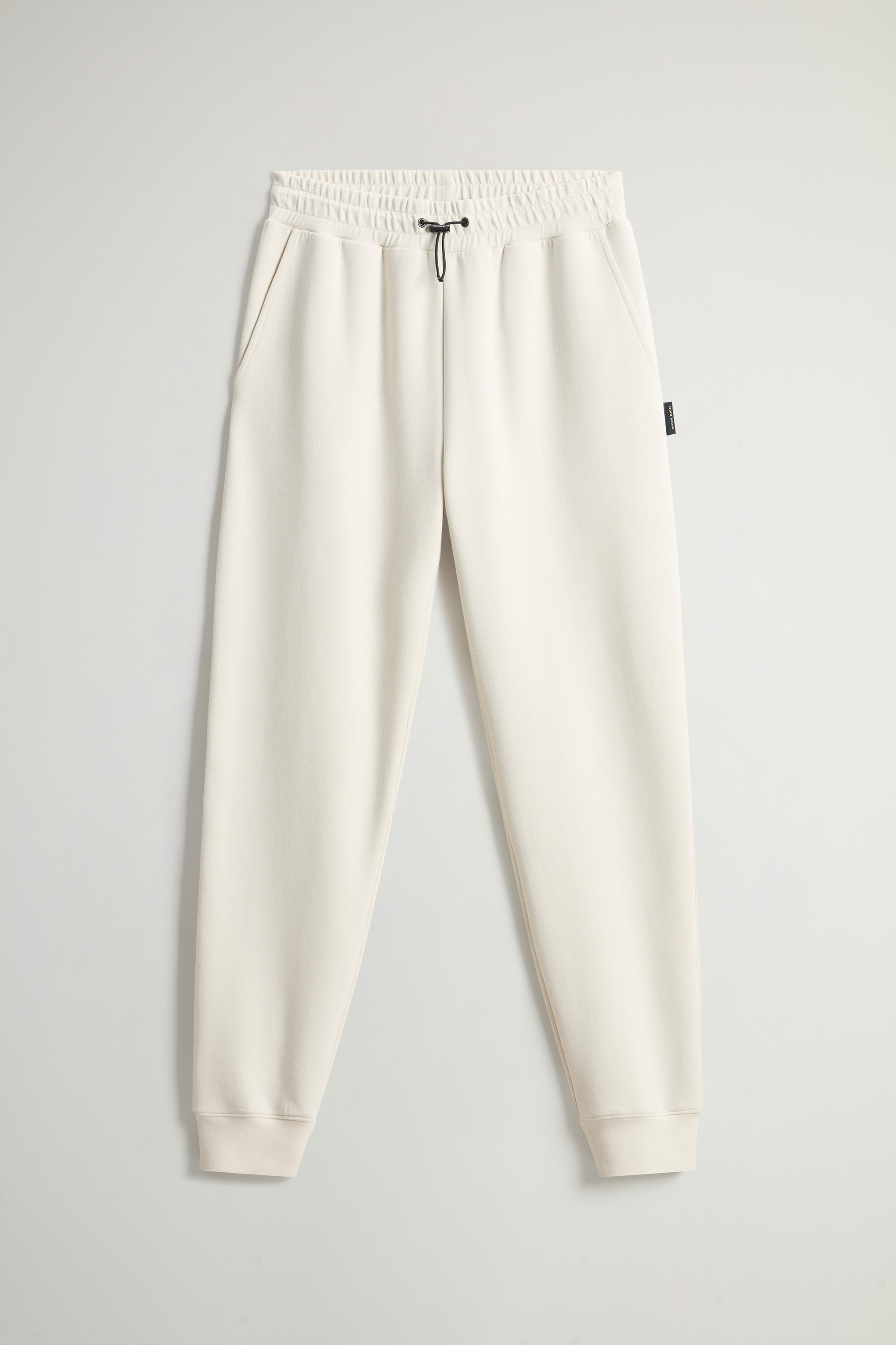 Pantaloni in misto cotone felpato CFWWTR0183FRUT3865 8743 WOOLRICH Milky cream 