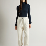 Pantaloni in misto cotone felpato CFWWTR0183FRUT3865 8743 WOOLRICH Milky cream 