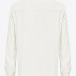Camicia in jacquard chevron TEMPERATURA 1 Z06 PINKO White 