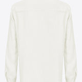 Camicia in jacquard chevron TEMPERATURA 1 Z06 PINKO White 