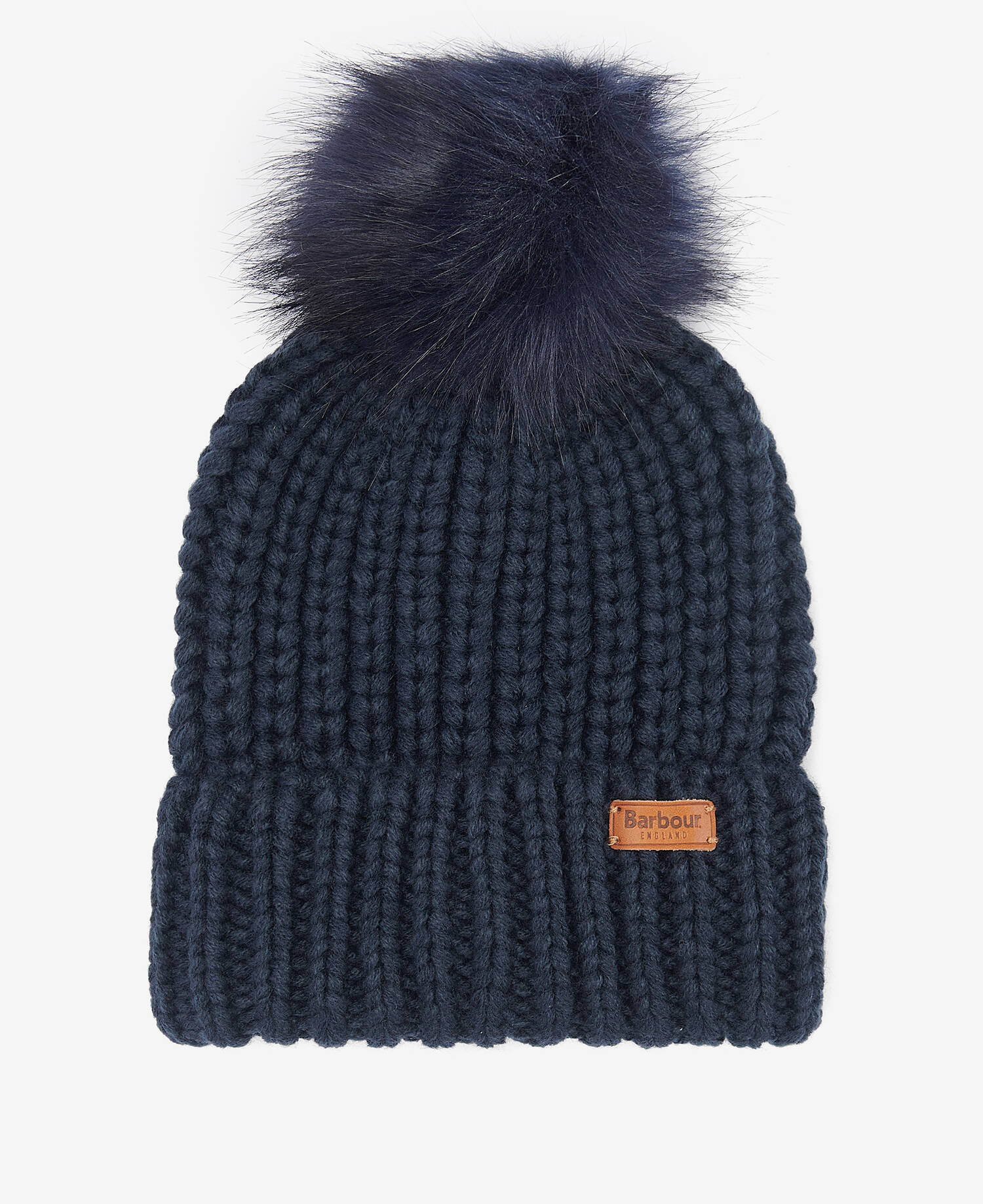 Cappello con pon pon LHA0336 LHA NY15 BARBOUR Classic navy 