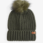 Cappello con pon pon LHA0336 LHA OL31 BARBOUR Olive 