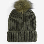 Cappello con pon pon LHA0336 LHA OL31 BARBOUR Olive 
