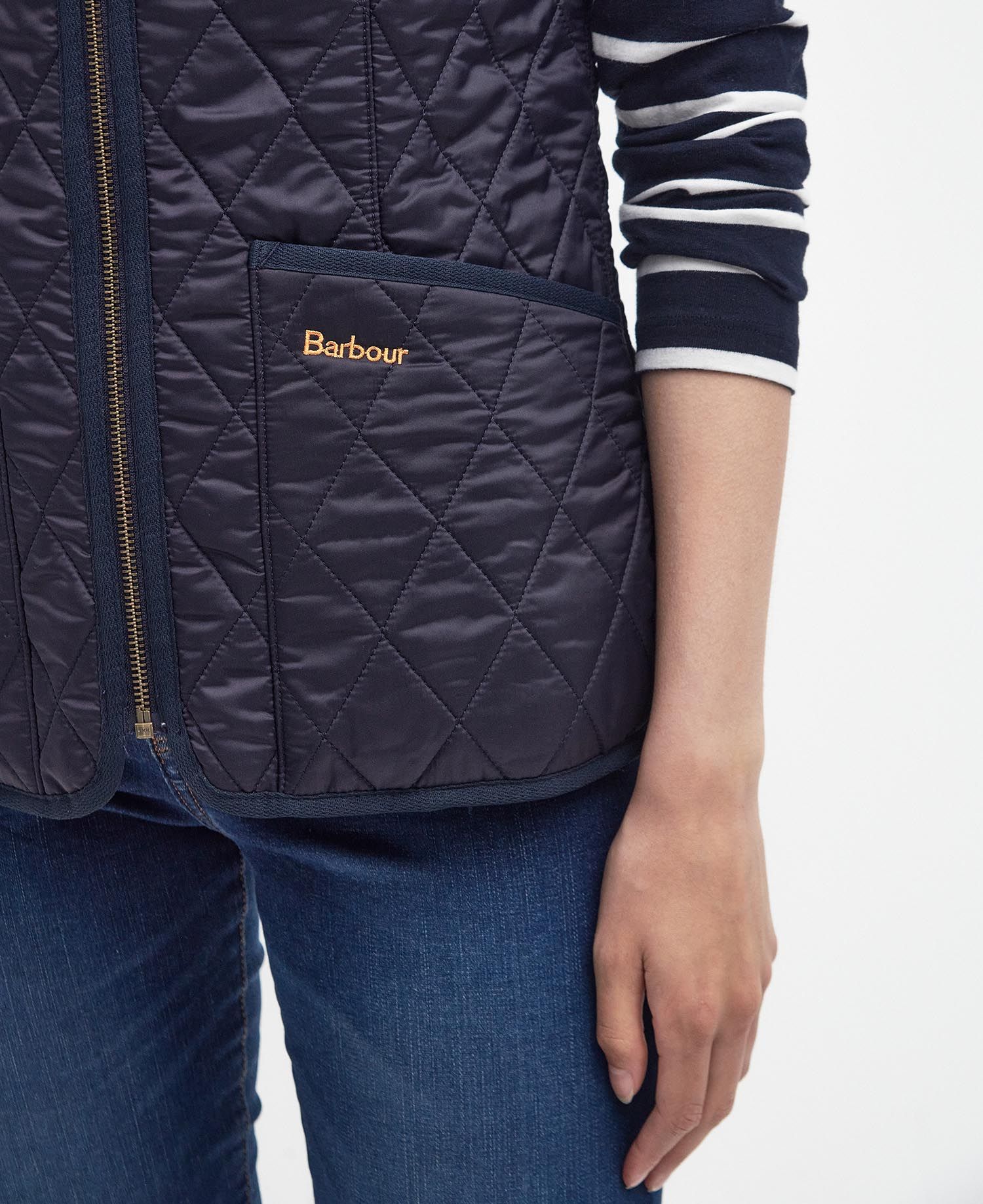 Gilet trapuntato LLI0003 LLI NY91 BARBOUR Blue 
