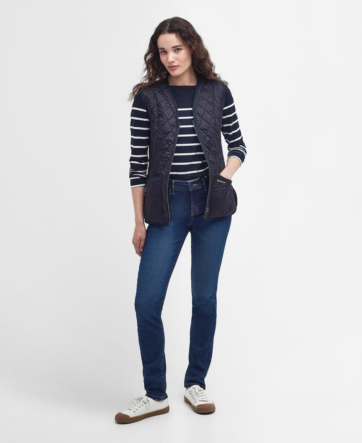 Gilet trapuntato LLI0003 LLI NY91 BARBOUR Blue 