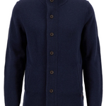 Maglione con zip MKN0731 MKN NY91 BARBOUR Navy 
