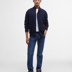 Maglione con zip MKN0731 MKN NY91 BARBOUR Navy 