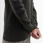 Maglia con mezza zip MKN0837 MKN OL91 BARBOUR Oliva 
