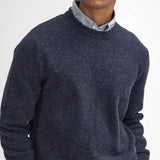 Maglia girocollo in lana MKN1575 MKN NY91 BARBOUR Blue 