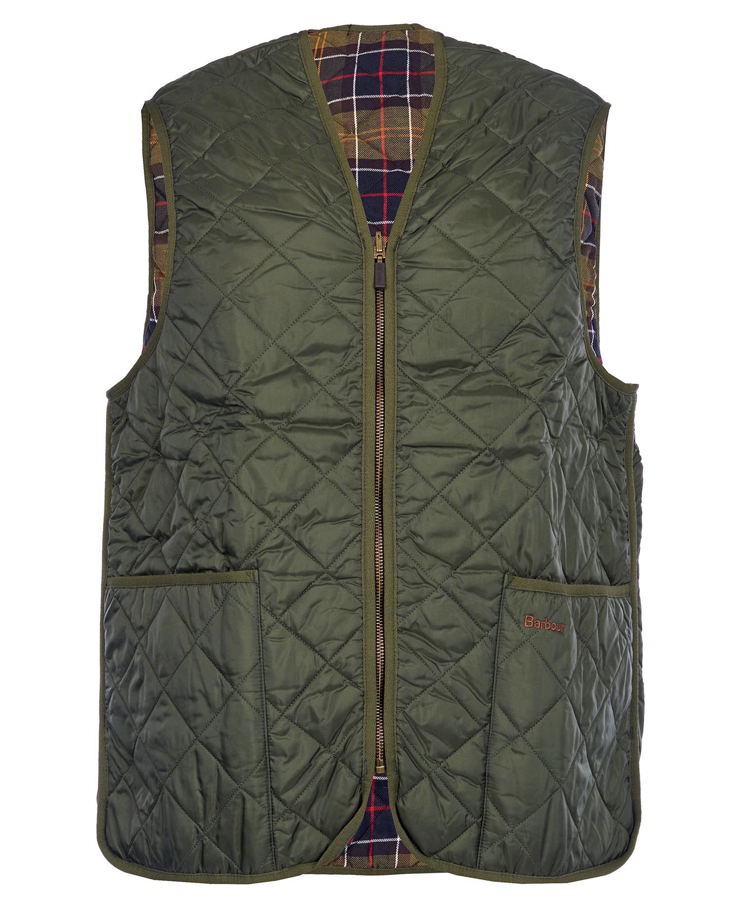 Gilet trapuntato MLI0001 MLI GN92 BARBOUR Green 