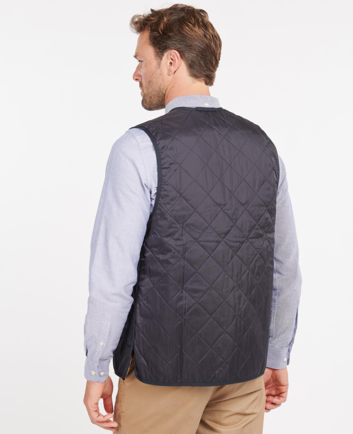 Gilet trapuntato MLI0001 MLI NY91 BARBOUR Navy 