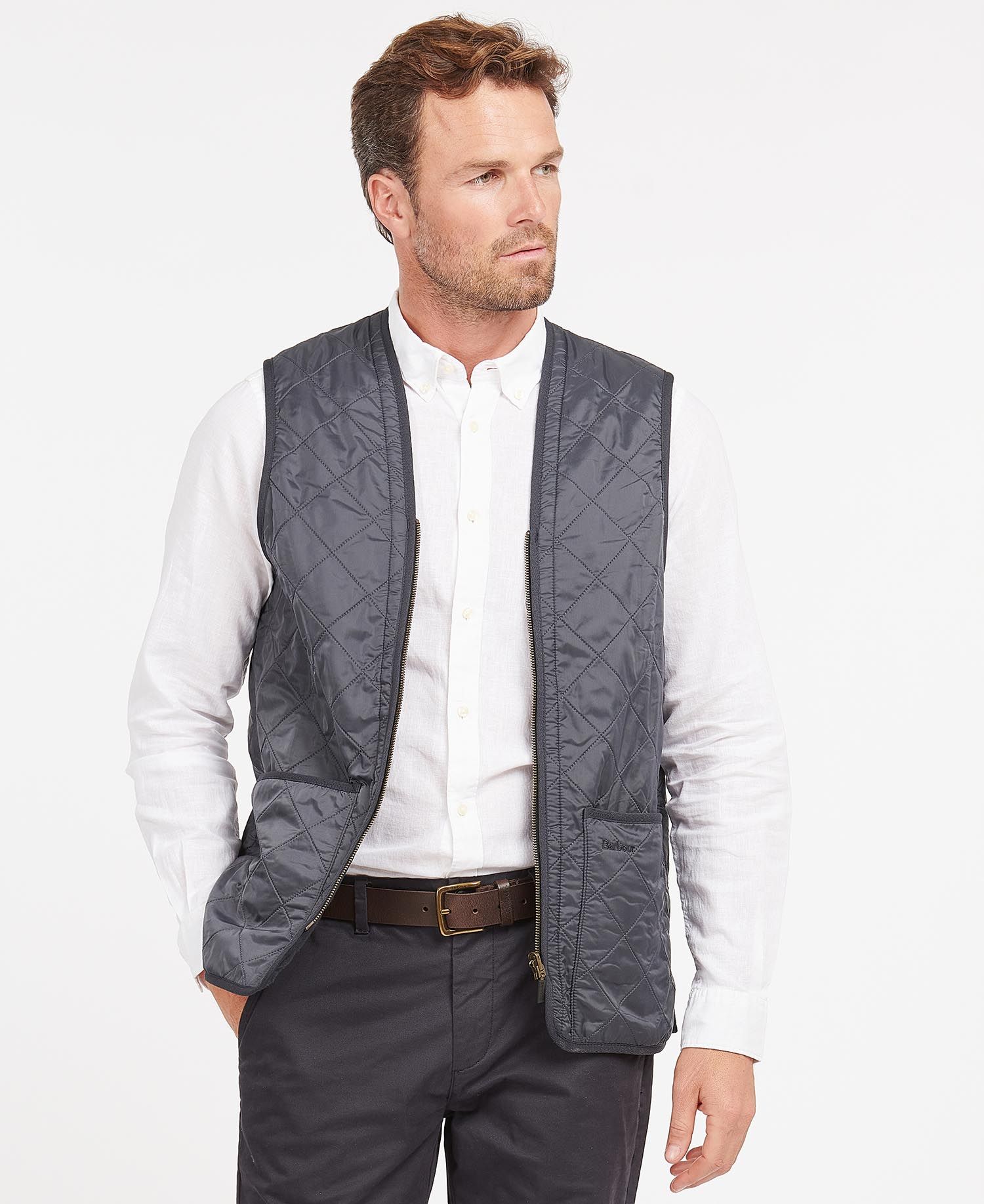 Gilet trapuntato MLI0002 MLI NY91 BARBOUR Navy 