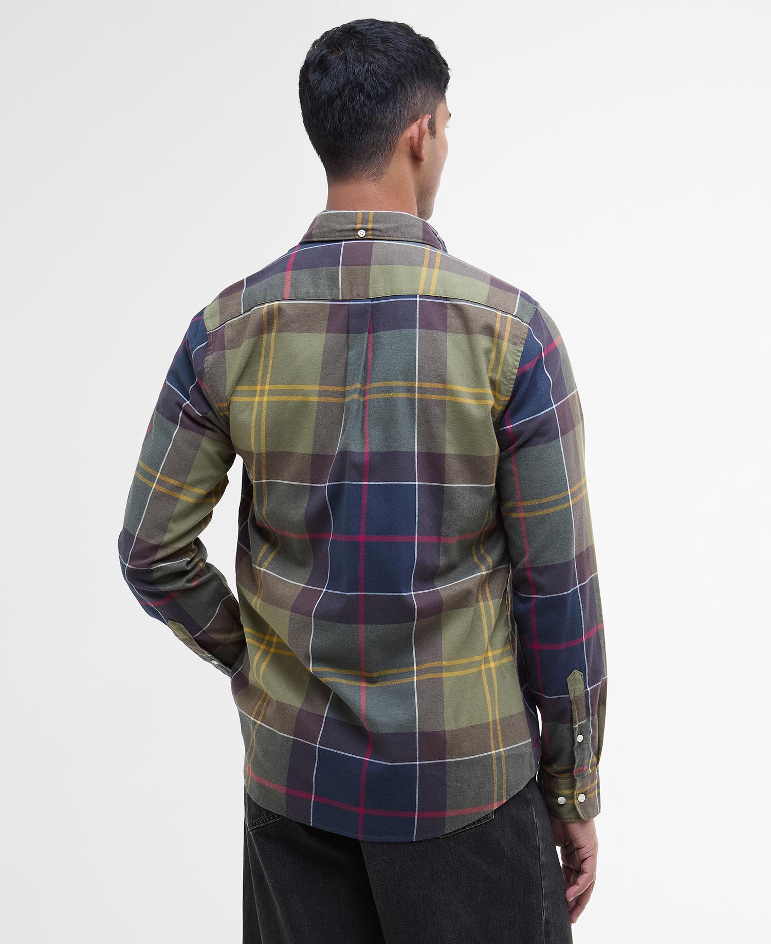 Camicia button down taglio sartoriale MSH4992 MSH TN52 BARBOUR Classic tartan 