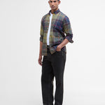 Camicia button down taglio sartoriale MSH4992 MSH TN52 BARBOUR Classic tartan 