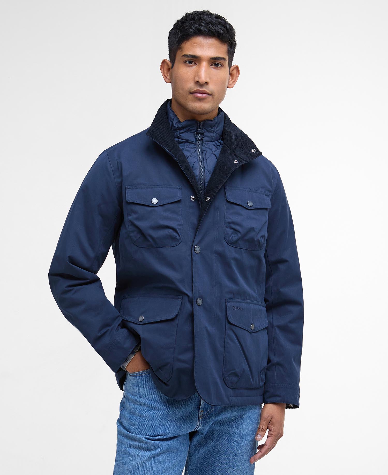 Giacca impermeabile MWB1086 MWB NY71 BARBOUR Blue 