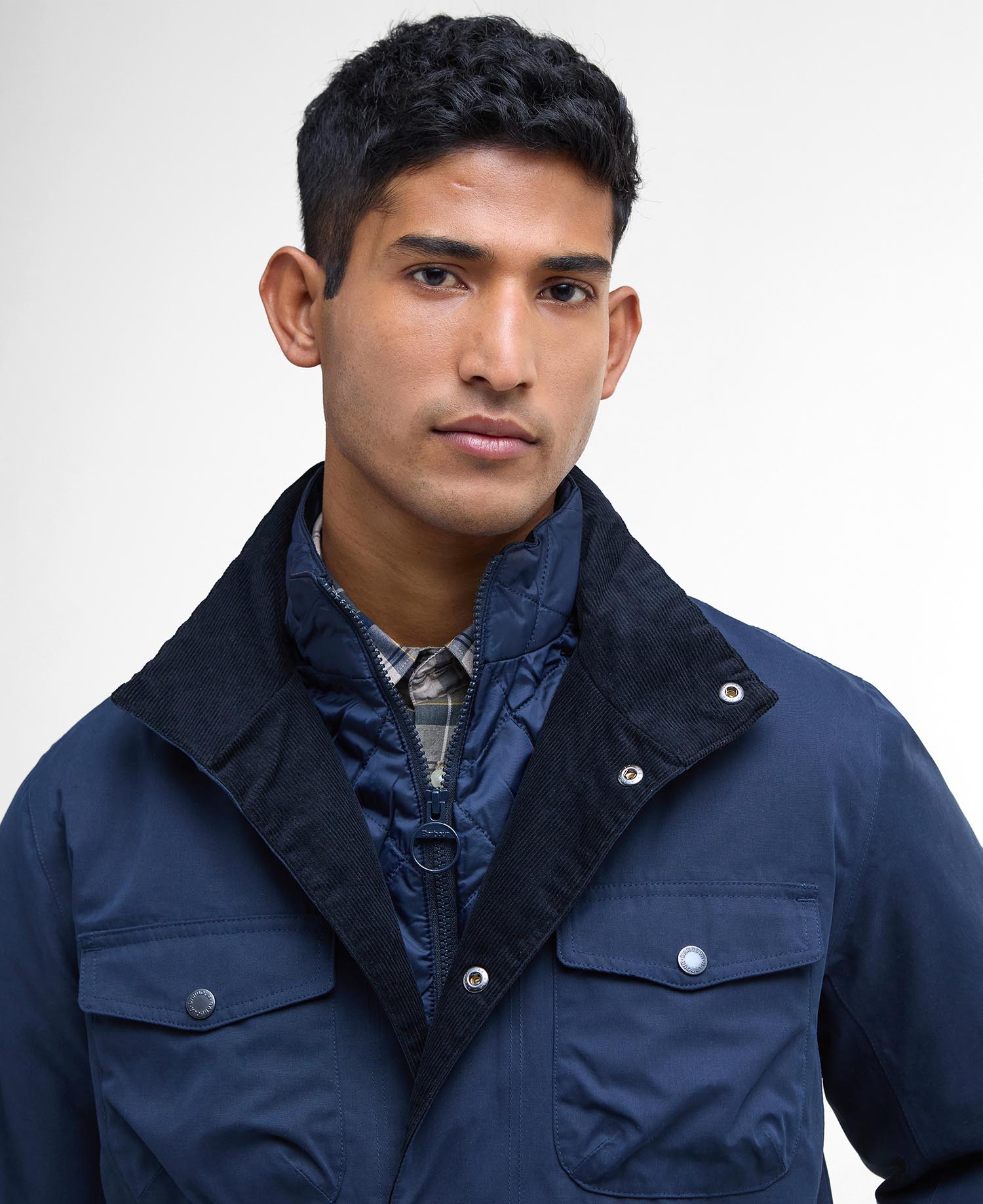 Giacca impermeabile MWB1086 MWB NY71 BARBOUR Blue 