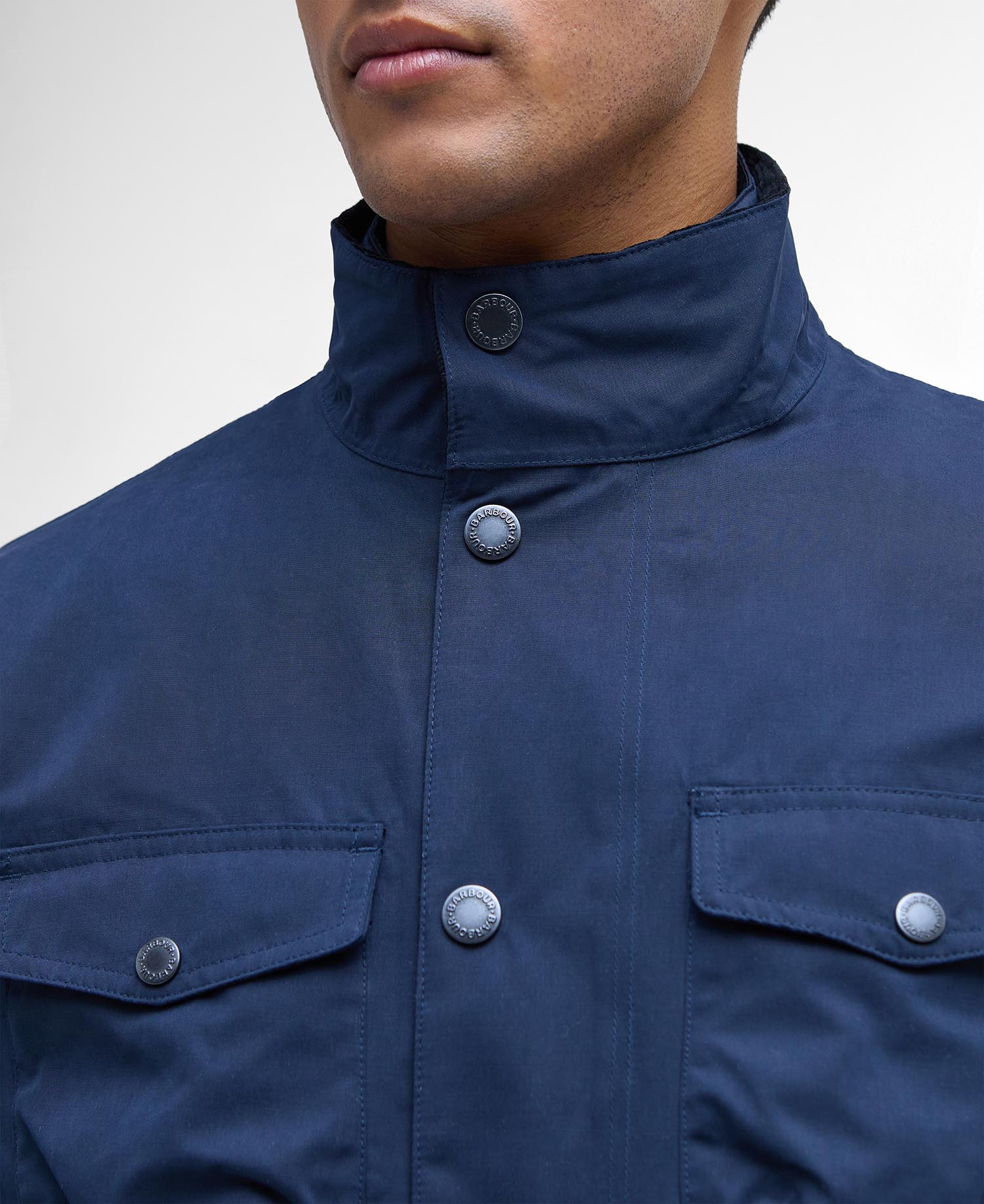 Giacca impermeabile MWB1086 MWB NY71 BARBOUR Blue 
