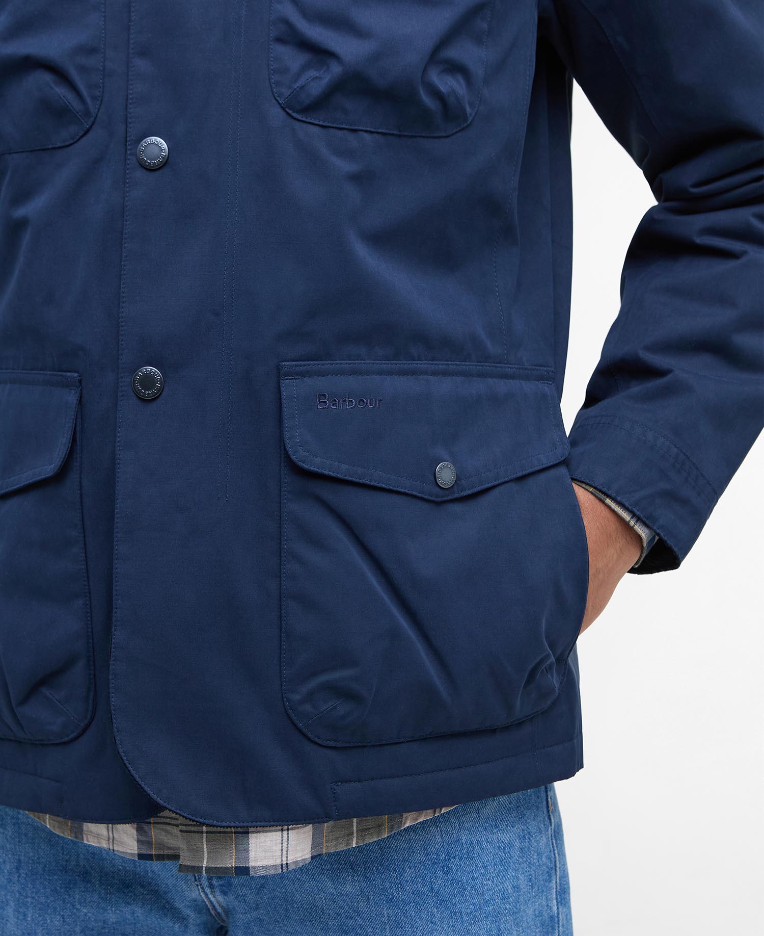 Giacca impermeabile MWB1086 MWB NY71 BARBOUR Blue 