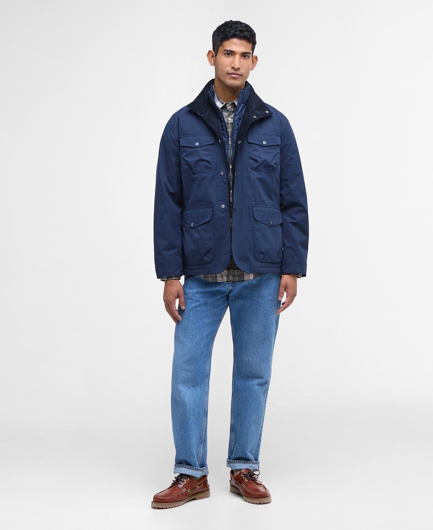 Giacca impermeabile MWB1086 MWB NY71 BARBOUR Blue 