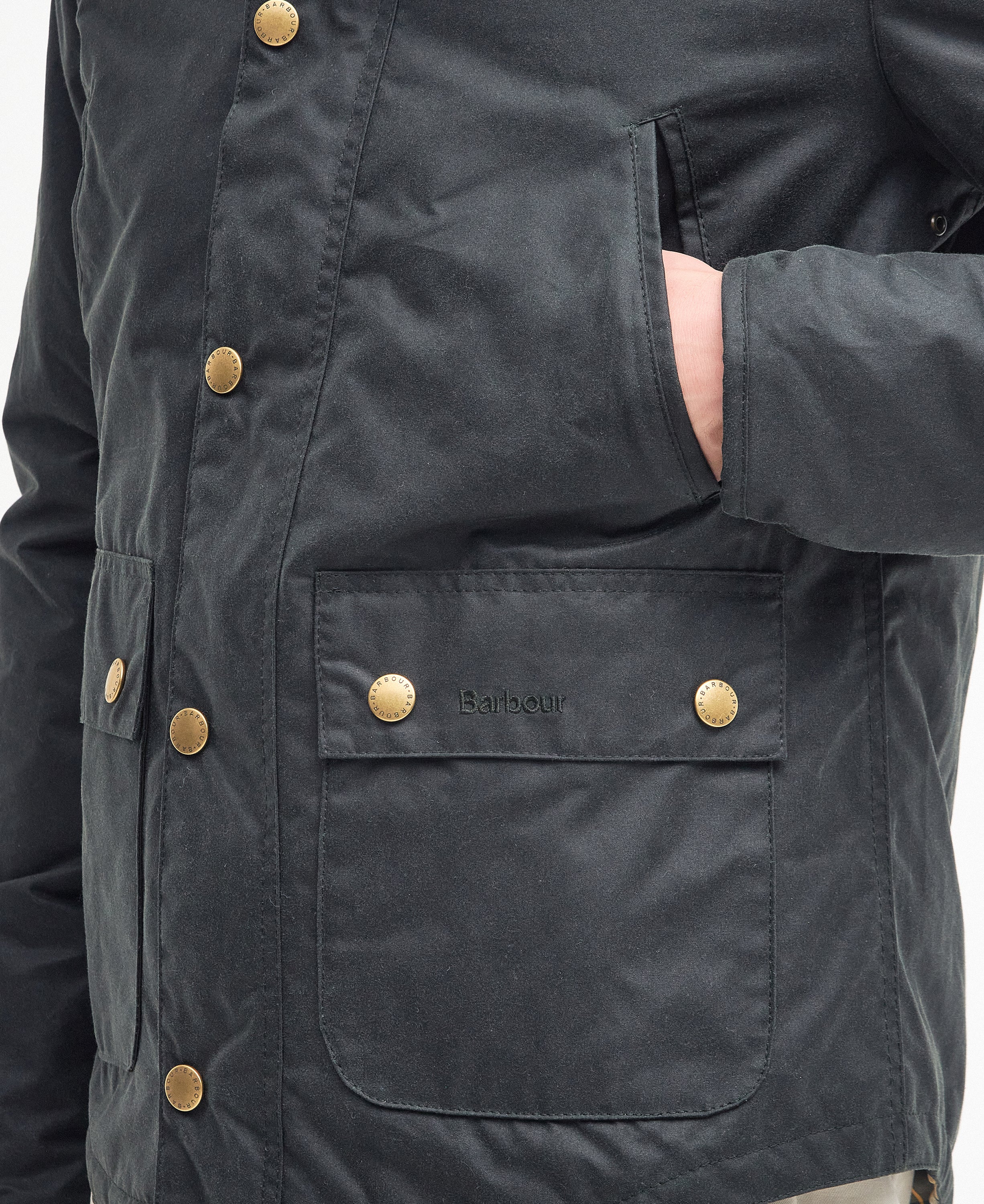 Giacca in cotone cerato MWX1106 MWX SG51 BARBOUR Sage 