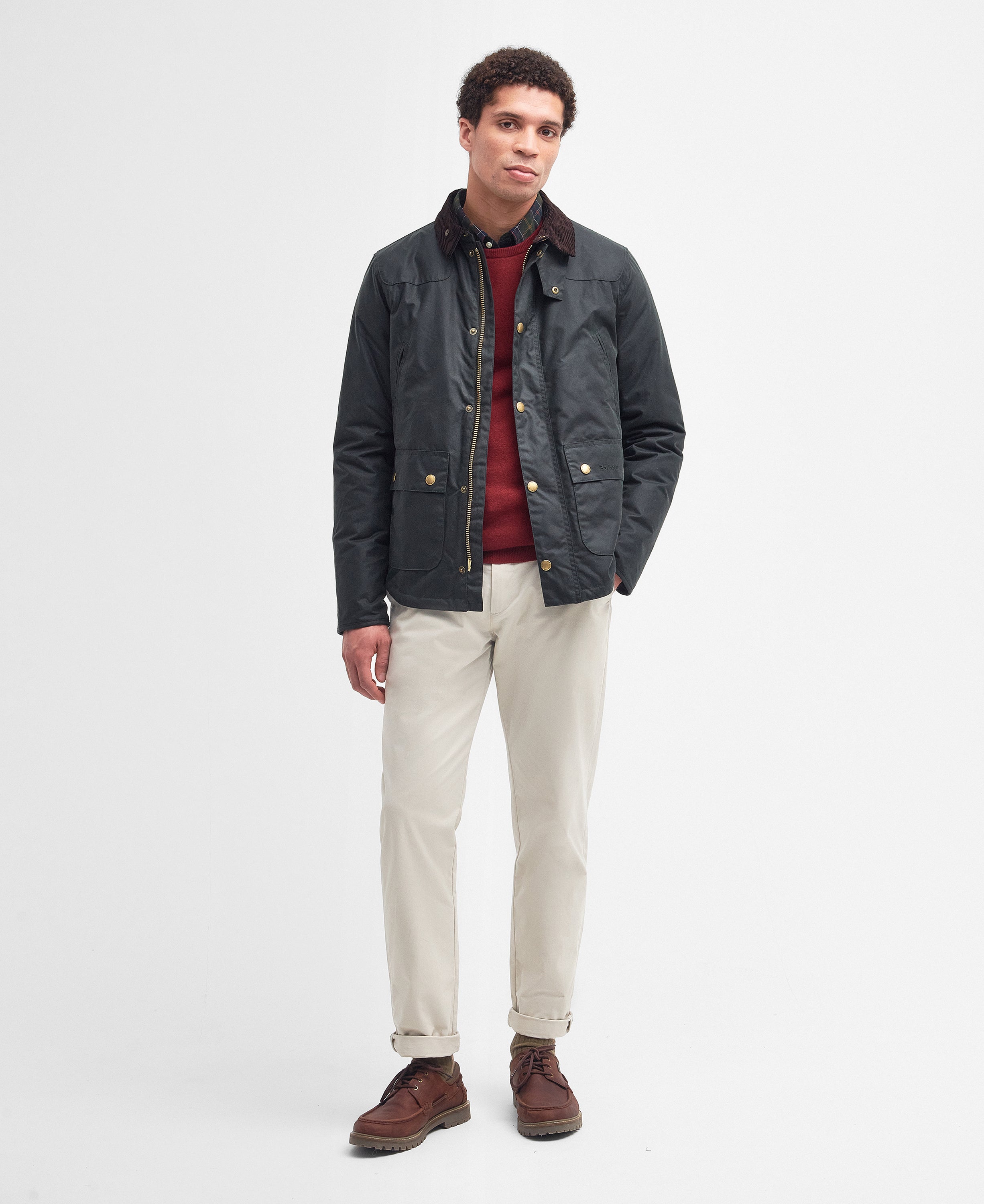 Giacca in cotone cerato MWX1106 MWX SG51 BARBOUR Sage 