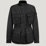 Field jacket in cotone cerato SERVICE FIELDMASTER 106016 BLACK BELSTAFF Black 