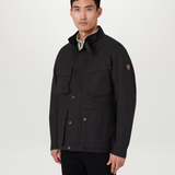 Field jacket in cotone cerato SERVICE FIELDMASTER 106016 BLACK BELSTAFF Black 