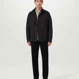 Field jacket in cotone cerato SERVICE FIELDMASTER 106016 BLACK BELSTAFF Black 