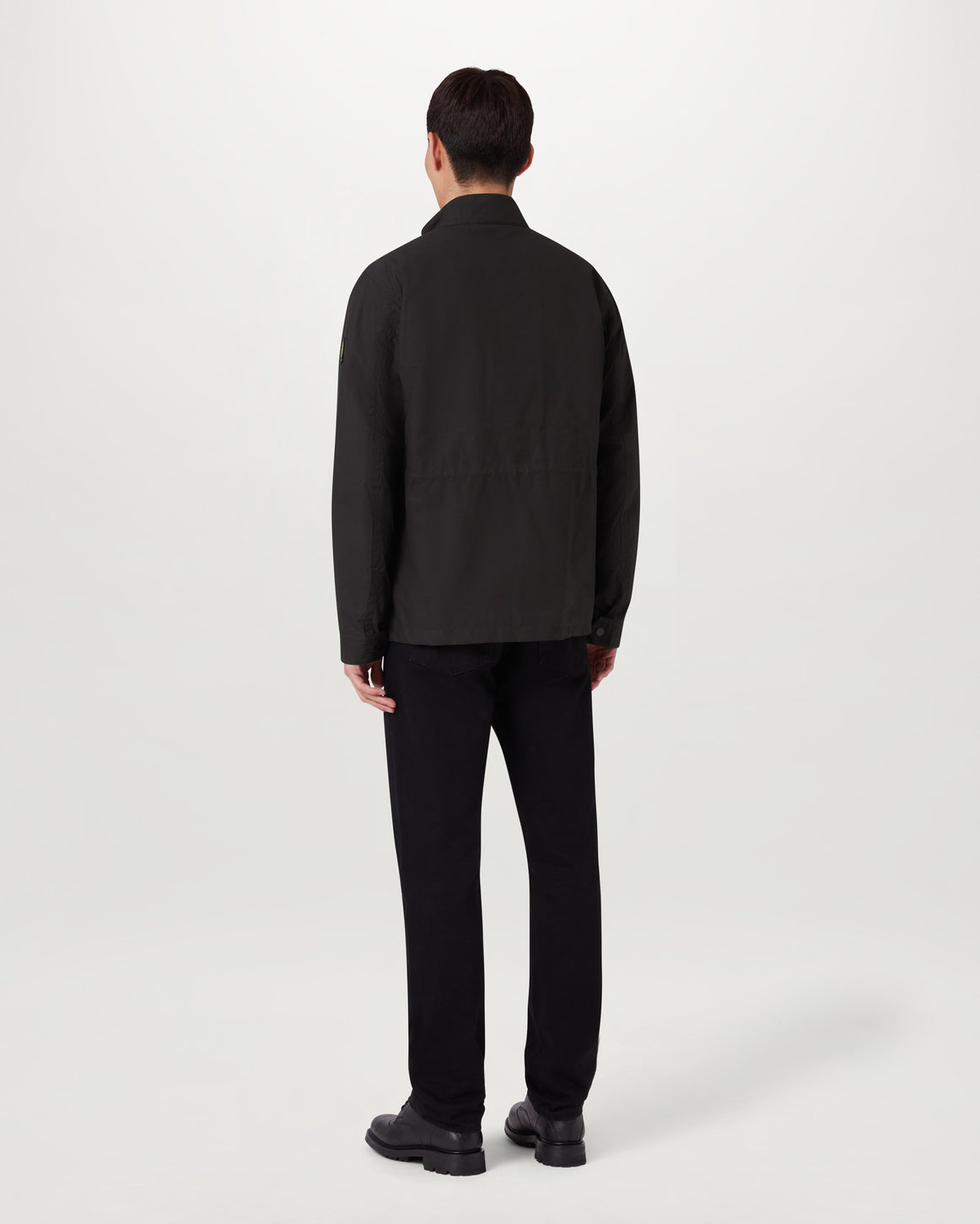Field jacket in cotone cerato SERVICE FIELDMASTER 106016 BLACK BELSTAFF Black 